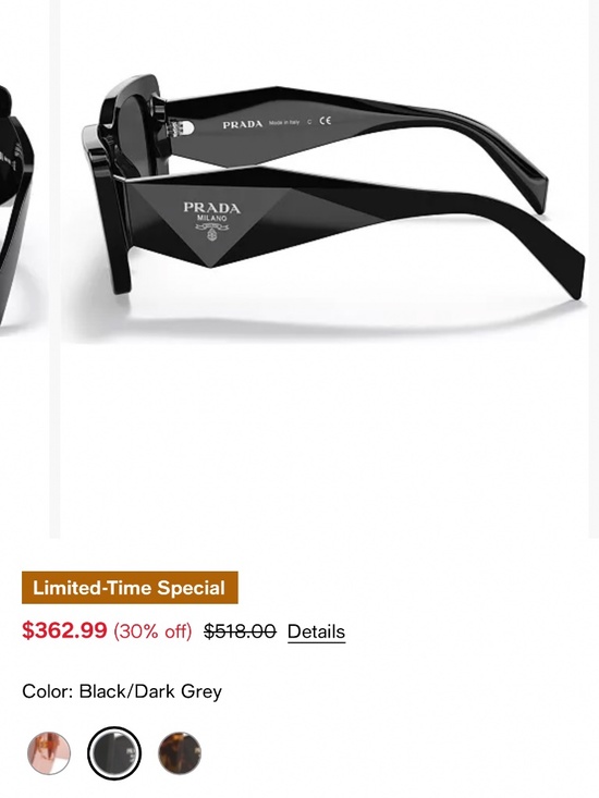 Prada Symbole Sunglasses main image 4